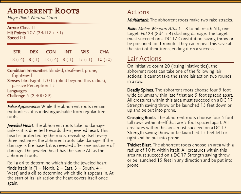 Abhorrent Roots My Image
